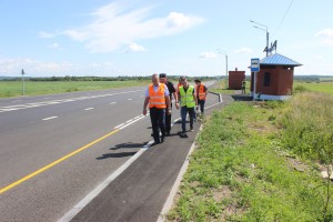 В Удмуртской Республике отремонтировали четыре участка дороги Игра – Глазов