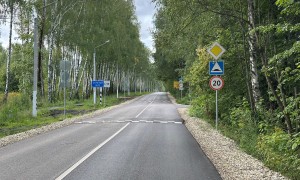 В Орловской области досрочно завершен ремонт участка дороги к санаторию Дубрава
